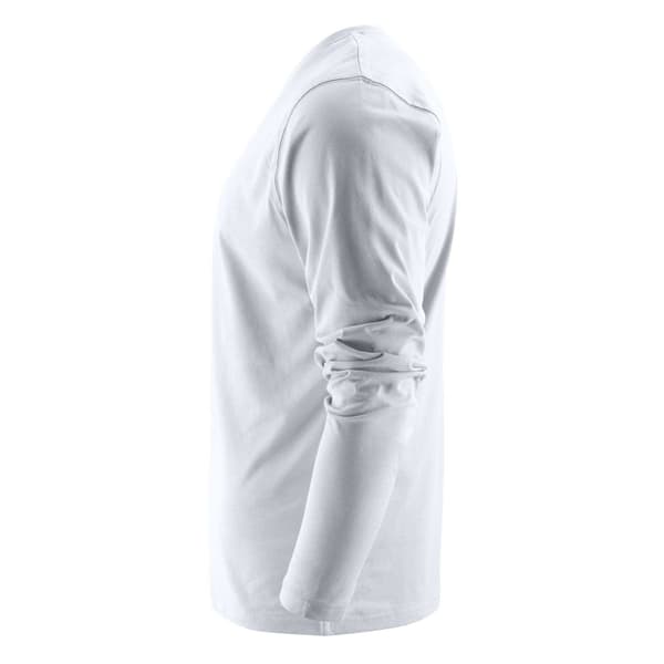 Printer Herr Tung Långärmad T-shirt 3XL Vit White 3XL