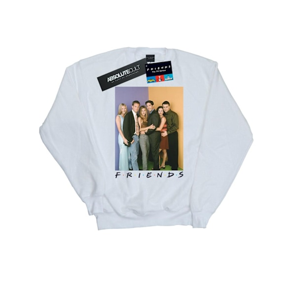 Friends Girls Group Photo Sweatshirt 9-11 år Vit White 9-11 Years