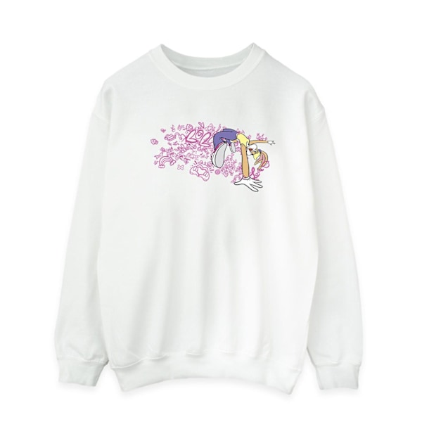 Looney Tunes ACME Doodles Lola Bunny Sweatshirt XL Vit White XL