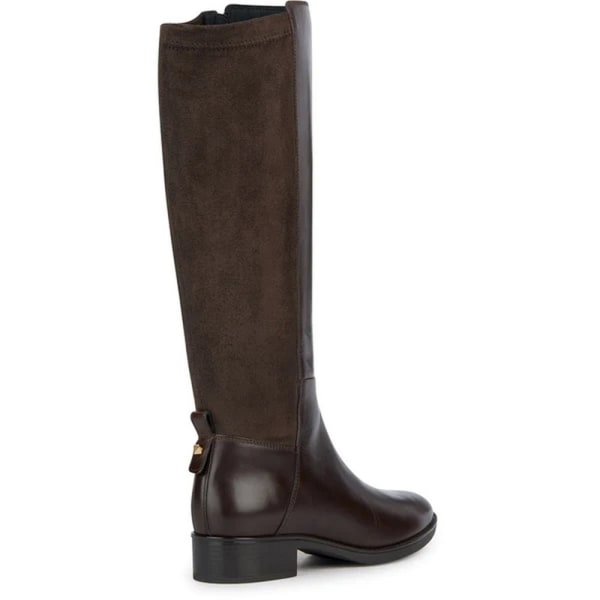 Geox Dam/Dam D Felicity D Läder Calf Boots 6 UK Coffee Coffee 6 UK