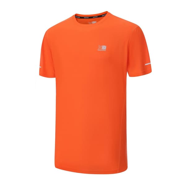 Karrimor Löpar-T-shirt för män M Eldorange Fire Orange M