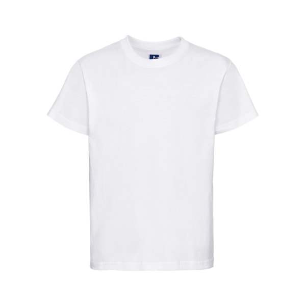Jerzees Schoolgear Barn/Barn Classic 175 Ringspun Bomull T-shirt White 1-2 Years