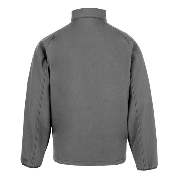 Result Genuine Recycled Herr Printbar Soft Shell Jacka L Work Workguard Grey L
