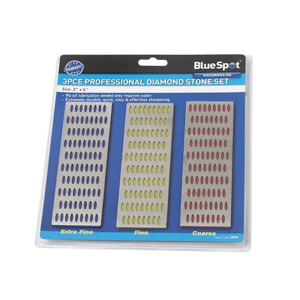 Bluespot Tools Diamantbryne Set Om 3 2 X 6in 2in x 6in Multi C Multi Colour 2in x 6in