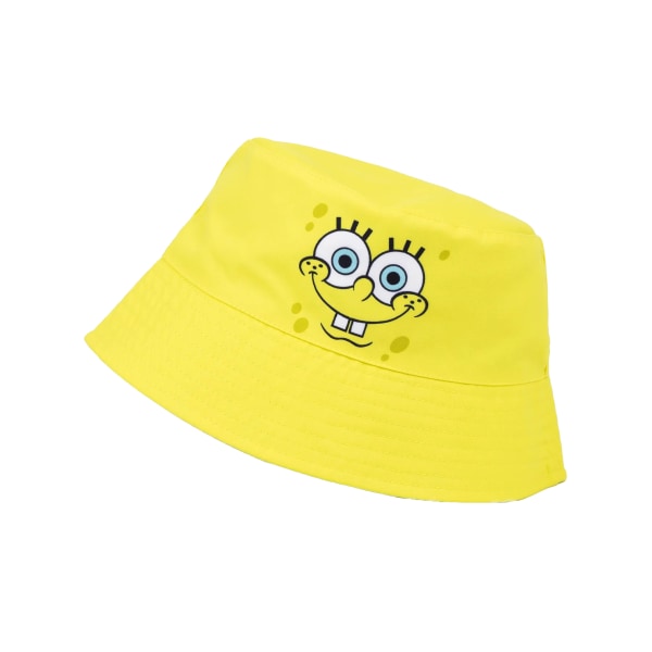 Svampbob Fyrkant Barn/barn Vändbar Bucket Hat One Yellow/Purple One Size