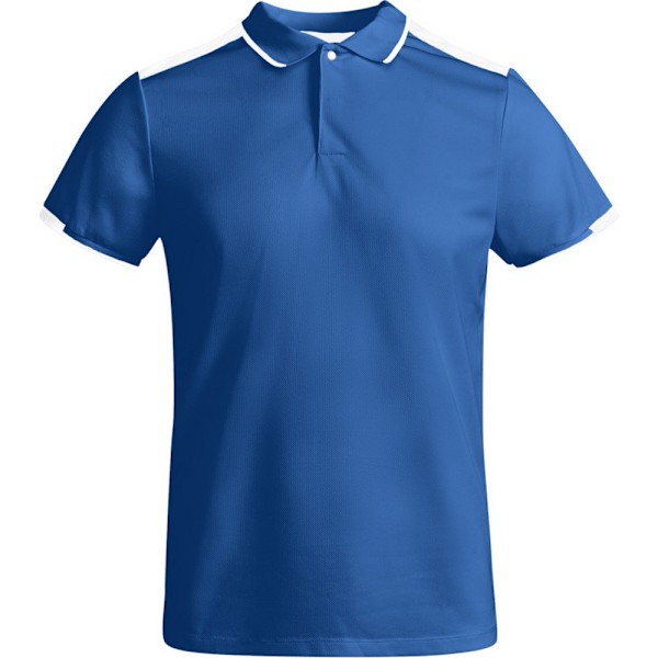 Roly Barn/Barn Tamil Kortärmad Polotröja 8 År Roya Royal Blue/White 8 Years