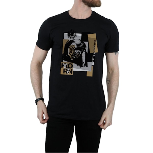 Star Wars The Last Jedi Kylo Ren Patchwork T-shirt L Svart Black L