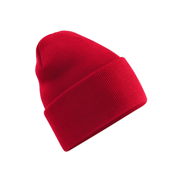 Beechfield Unisex Vuxen Original Deep Cuffed Beanie One Size Cl Classic Red One Size