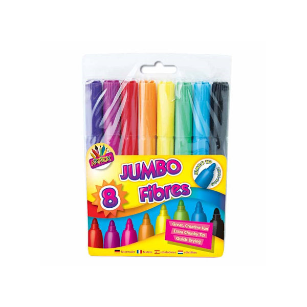 ArtBox Jumbo Färgpennor (8-pack) En Storlek Flerfärgad Multicoloured One Size