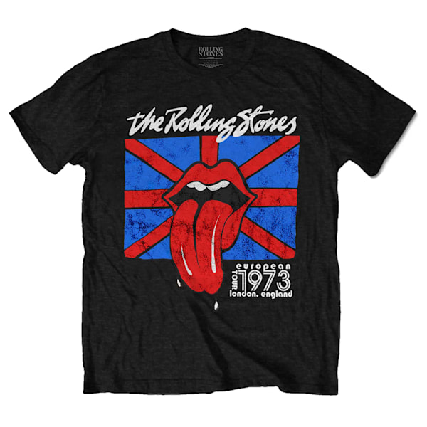 The Rolling Stones Unisex Adult London European´73 T-Shirt M Svart Black M