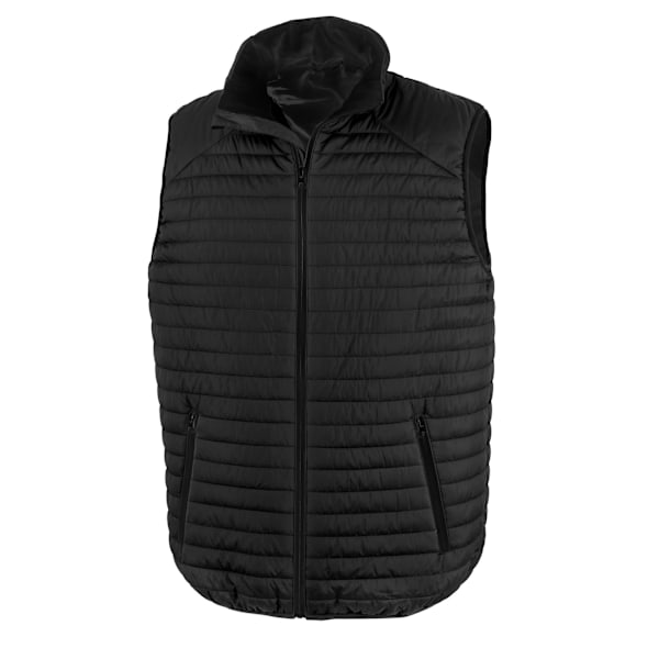 Result Unisex Vuxen Thermoquilt Gilet 3XL Svart Black 3XL