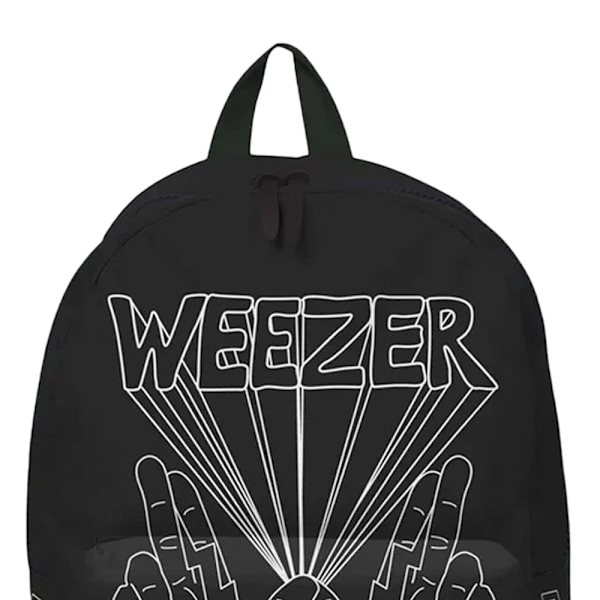 RockSax Weezer Ryggsäck One Size Svart/Vit Black/White One Size
