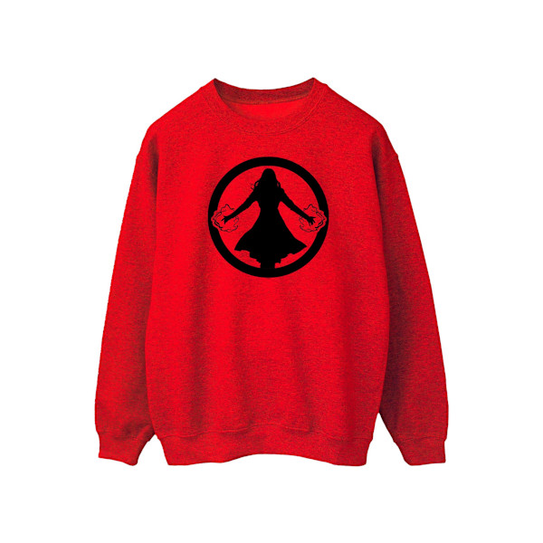 Marvel Girls Scarlet Witch Symbol Sweatshirt 3-4 år Röd Red 3-4 Years