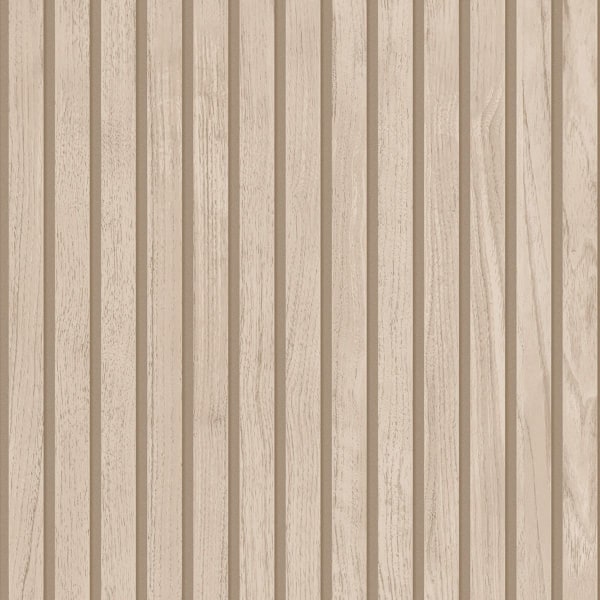 Belgravia Panacea Trälameller Tapet 10m x 53cm Naturlig Natural 10m x 53cm