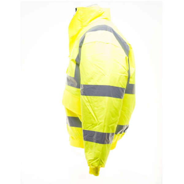 Yoko Mens Hi-Vis Bomberjacka 3XL Hi-Vis Gul Hi-Vis Yellow 3XL