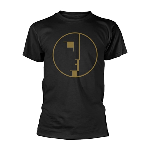 Bauhaus Unisex Vuxen Logo T-Shirt XXL Svart/Guld Black/Gold XXL