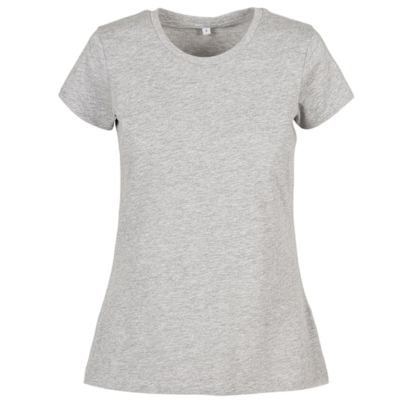 Bygg ditt varumärke Dam/Dam Basic T-shirt L Heather Grey Heather Grey L