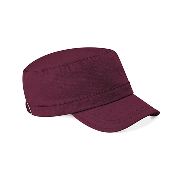 Beechfield Unisex Army Cap, En Storlek, Bordeaux Burgundy One Size