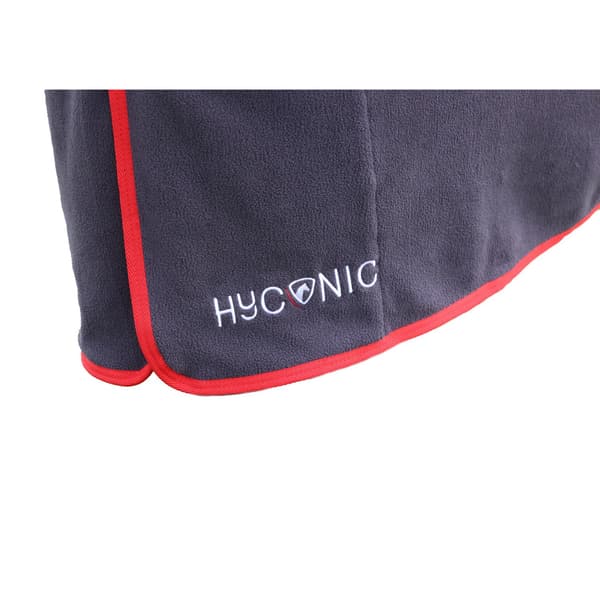 HYCONIC Hästfleecefilt 6´ 3 Kol/Röd Charcoal/Red 6´ 3