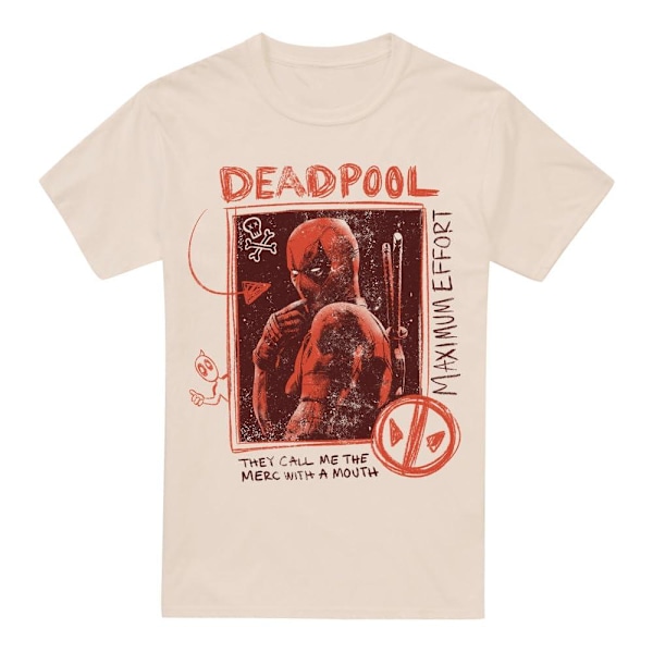 Deadpool & Wolverine Herr Maximum Effort Deadpool T-Shirt XXL N Natural XXL