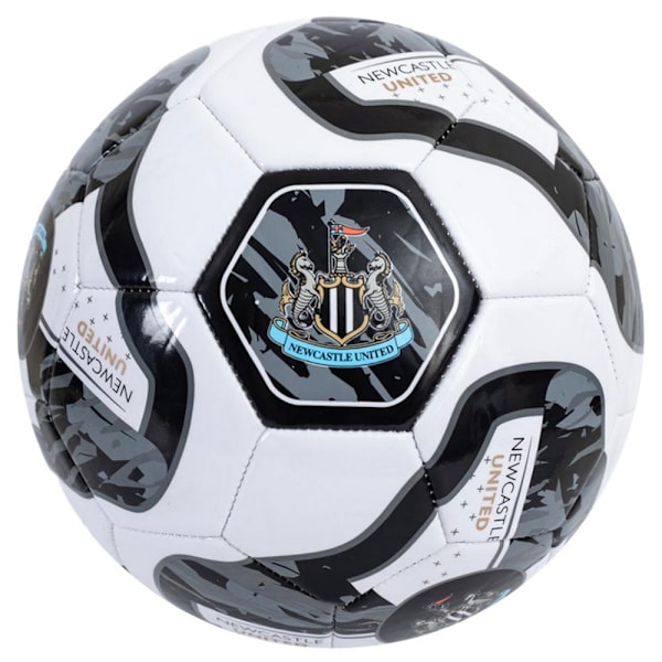 Newcastle United FC Tracer Fotboll 5 Vit/Svart/Grå White/Black/Grey 5