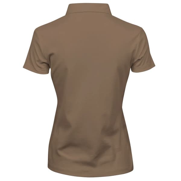 Tee Jays Dam/Dam Pima Bomull Interlock Stitching Pikétröja Wood S