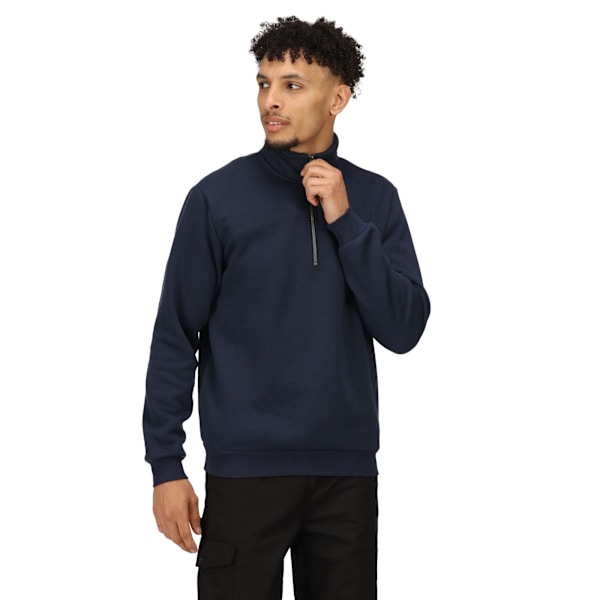 Regatta Professional Herr Quarter Zip Sweatshirt 4XL Marinblå Navy 4XL