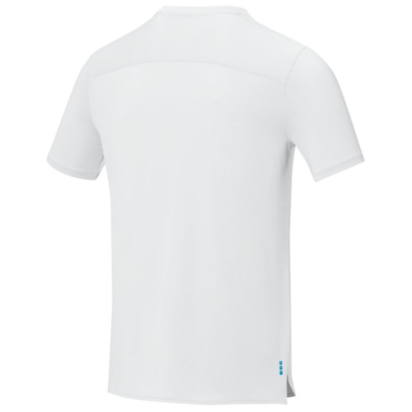 Elevate NXT Mens Borax Recycled Cool Fit Kortärmad T-shirt White XL