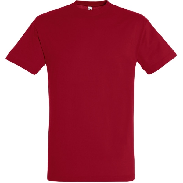 SOLS Herr Regent Kortärmad T-Shirt S Tango Röd Tango Red S