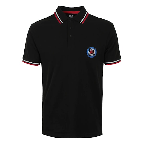 The Who Unisex Vuxen Target Logotyp Polotröja S Svart Black S