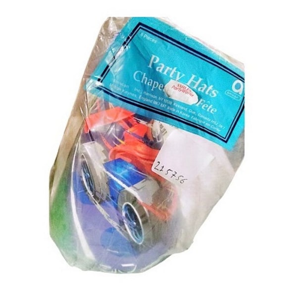 Amscan Smiles Partyhattar (8-pack) One Size Multifärgade Multicoloured One Size