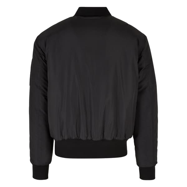 Urban Classics Herr Basic Återvunnen Bomberjacka 5XL Svart Black 5XL
