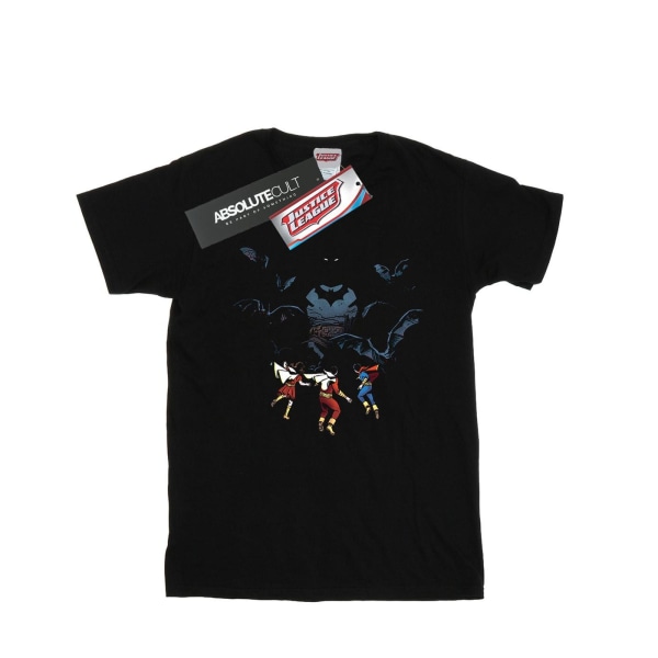 DC Comics Boys Batman Shadow Bats T-shirt 7-8 år Svart Black 7-8 Years