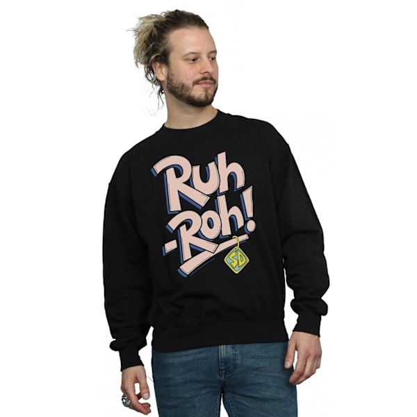 Scooby Doo Ruh-Roh Hundmärke Sweatshirt 4XL Svart Black 4XL