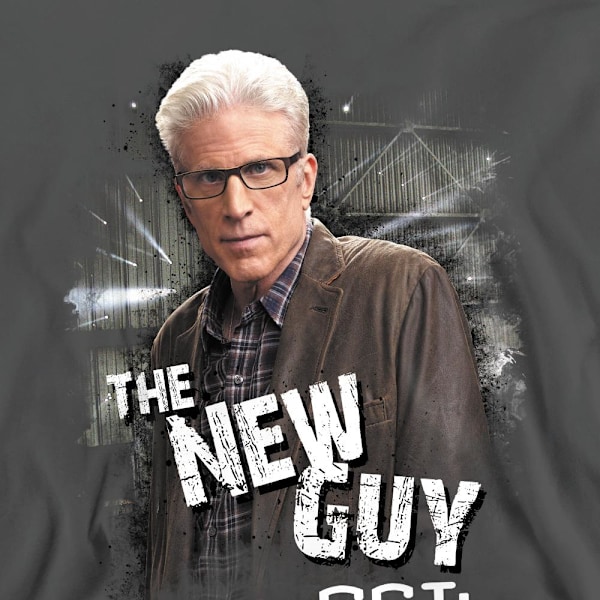 CSI Unisex Vuxen The New Guy Sweatshirt M Gråmelerad Charcoal M