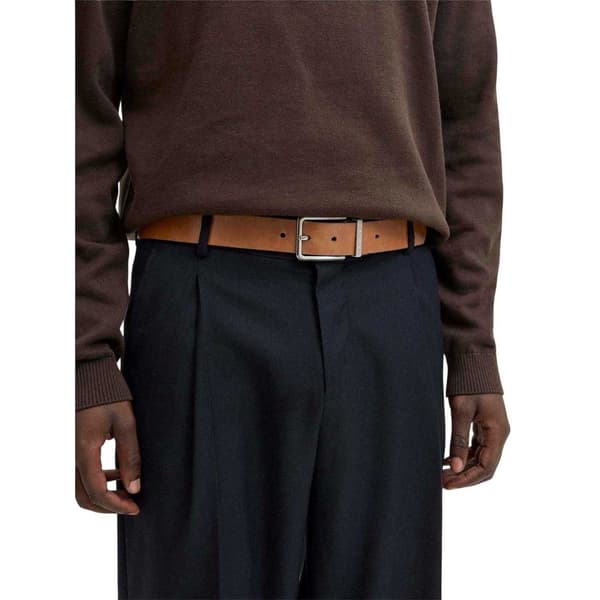 Jack And Jones Jacgarda Vändbart Bälte för Herr 105cm Cognac Cognac 105cm