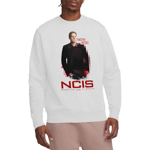 NCIS Unisex Vuxen Probie Sweatshirt M Vit White M