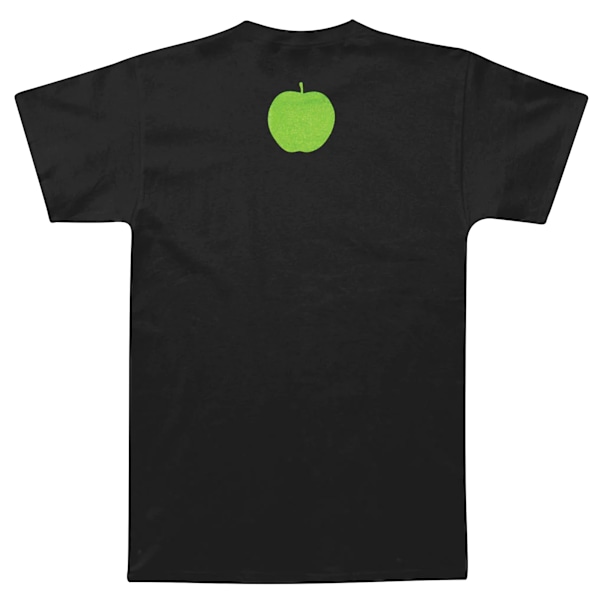 The Beatles Unisex Adult On Apple Back Print T-Shirt XXL Svart Black XXL