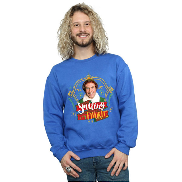 Elf Herr Buddy Leende Sweatshirt 3XL Royal Blue Royal Blue 3XL