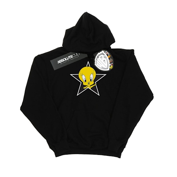Looney Tunes Pojkar Tweety Pie Star Hoodie 12-13 År Svart Black 12-13 Years