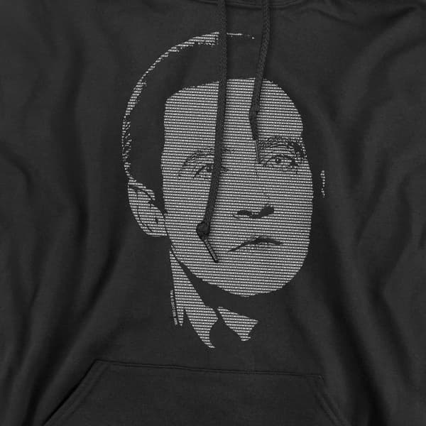Star Trek Herr Data´s Data Hoodie L Svart Black L