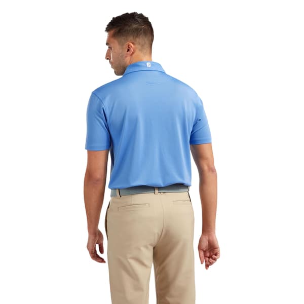 FootJoy Herr Logotyp Pikétröja XXL Ljusblå Light Blue XXL