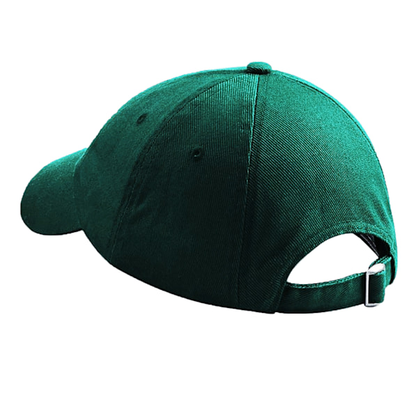 Beechfield Unisex Lågprofilerad Tung Bomullsborrkeps / Huvudbonad Bottle Green One Size