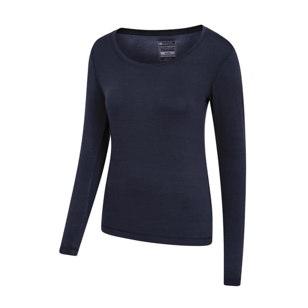 Mountain Warehouse Damernas Keep The Heat Termisk Topp 6 UK Navy 6 UK