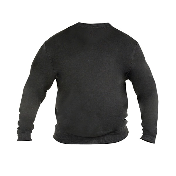 Duke Herr D555 Sweat Rockford Rundhals Kingsize Tröja 1XL Svart Black 1XL