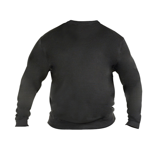 Duke Herr D555 Sweat Rockford Rundhals Kingsize Tröja 3XL Svart Black 3XL