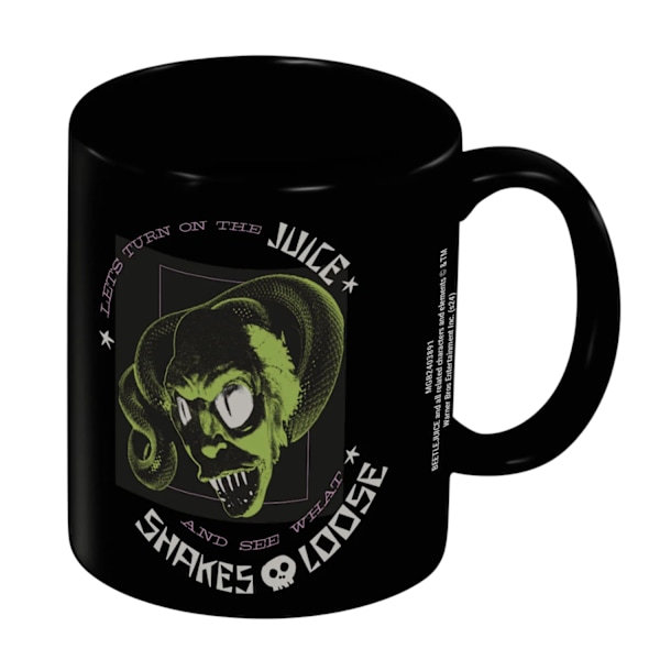 Beetlejuice Låt oss sätta på saften Mugg En Storlek Svart Black One Size