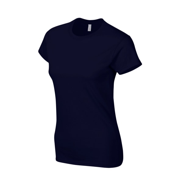 Gildan Womens/Ladies Softstyle Ringspun Bomull T-shirt M Marinblå Navy M
