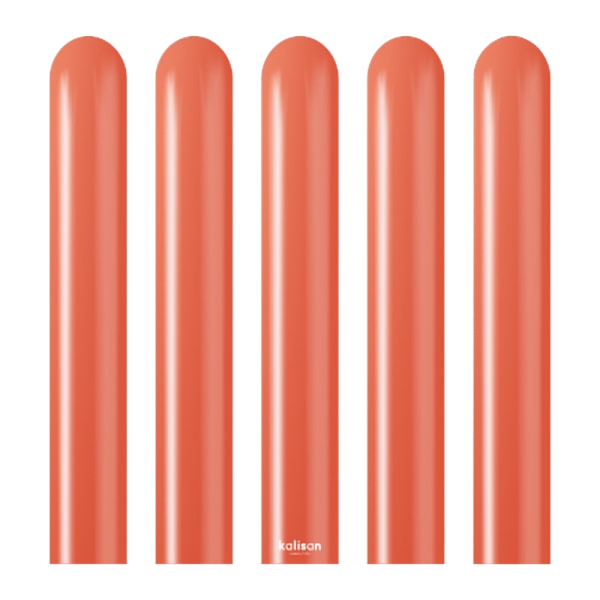 Kalisan 260 Latex Spegel Modellballonger (50-pack) One Si Red One Size