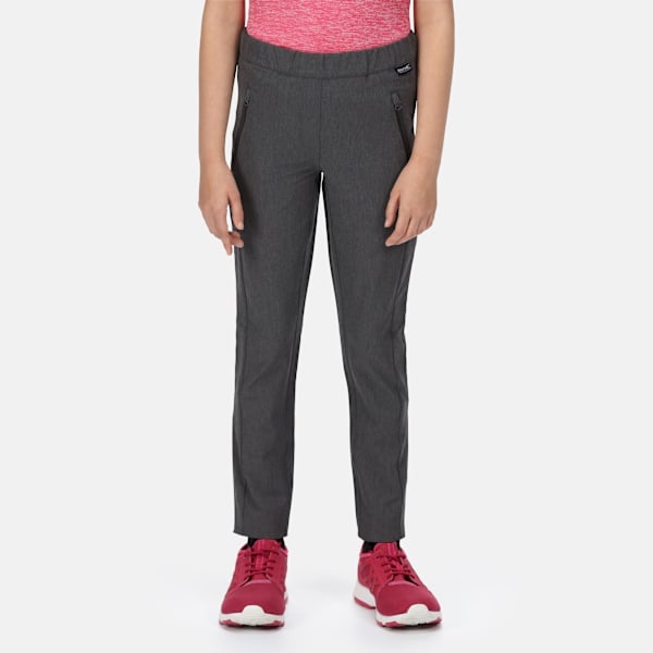 Regatta Barn/Barn Pentre Marl Stretch Byxor 7-8 År S Seal Grey 7-8 Years